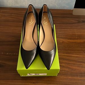 Sam Edelman Womens Heels rare large size 14M black leather